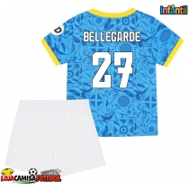 Camisa de Futebol Wolves Jean-Ricner Bellegarde #27 Equipamento Alternativo Infantil 2025-26 Manga Curta (+ Calças curtas)